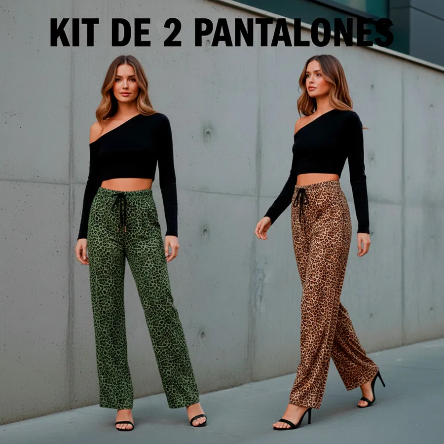 AD2513 KIT DE 2 PANTALONES 6651
